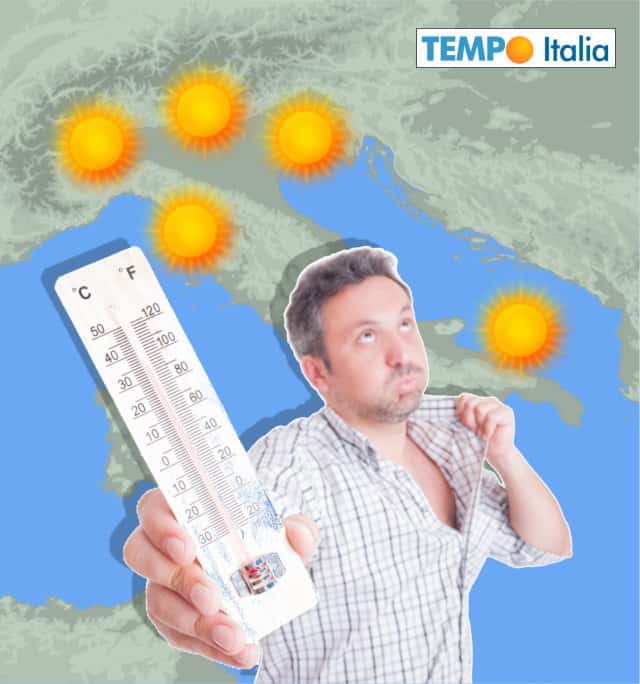 METEO, siamo nell’ondata di calore. Verso fine settimana, cambiamento