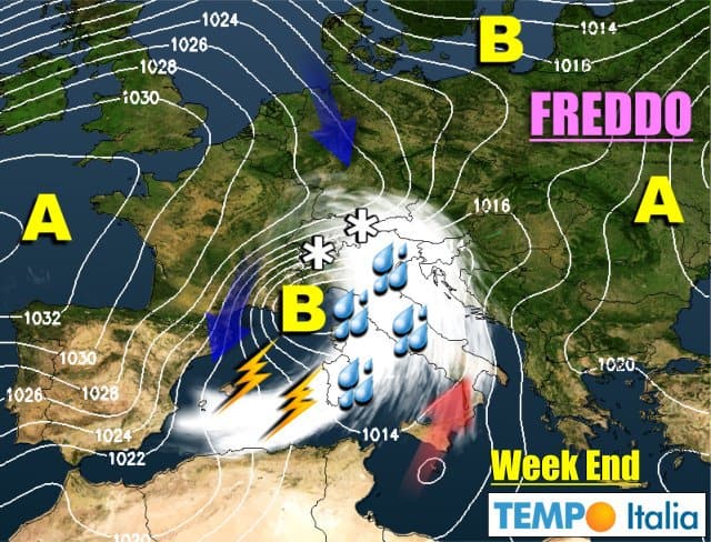 METEO 8 – 14 Novembre: verso il FREDDO dell'Autunno e MALTEMPO 31 METEO 8 – 14 Novembre: verso il FREDDO dell’Autunno e MALTEMPO