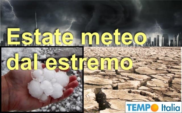 Meteo torna caldo, poi temporali e a nuove ondate di caldo. Quando finirà il patimento?