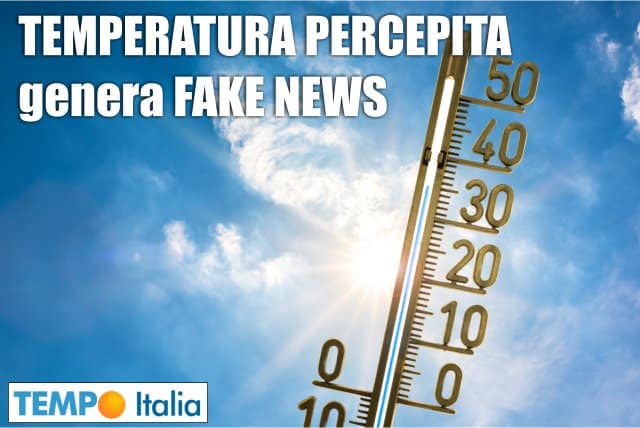 Indice di calore: mitragliata di fake news con temperature science fiction
