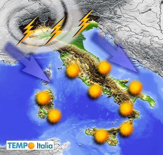 Meteo Italia: Africa è Oceano Atlantico tempo più variabile, e meno caldo