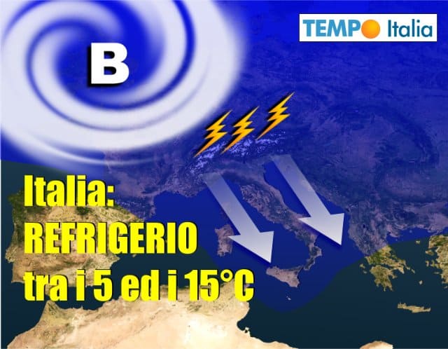 Il refrigerio: cambiamento meteo. Quanto farà più fresco?