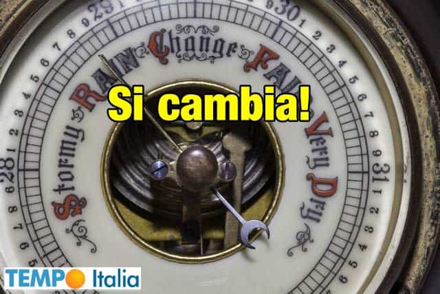 Cambiamento meteo, quando ci vuole ci vuole! 27 Cambiamento meteo, quando ci vuole ci vuole!