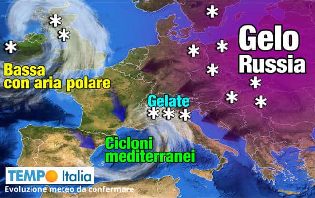 METEO al 6-7 Febbraio, Inverno accelera verso il GELO russo 1 METEO al 6-7 Febbraio, Inverno accelera verso il GELO russo