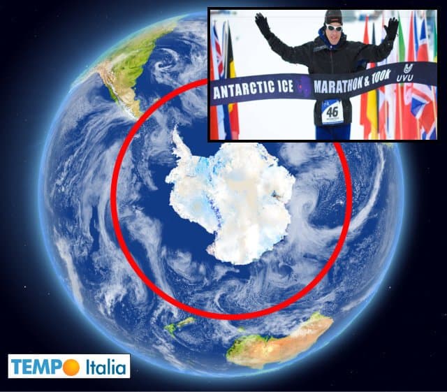 Polo Sud, a maratona dei ghiacci con il meteo gelido 38 Polo Sud, a maratona dei ghiacci con il meteo gelido