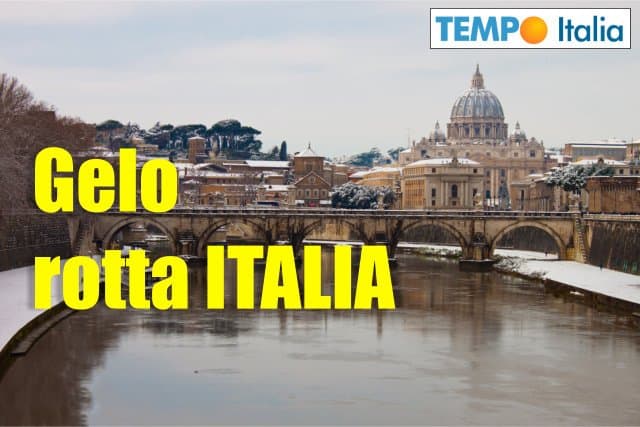 METEO verso MALTEMPO e poi GELO, neve sulle coste 25 METEO verso MALTEMPO e poi GELO, neve sulle coste