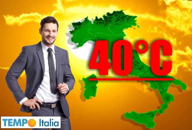 METEO: forte burrasca di FERRAGOSTO, poi CALDO sino 40°C