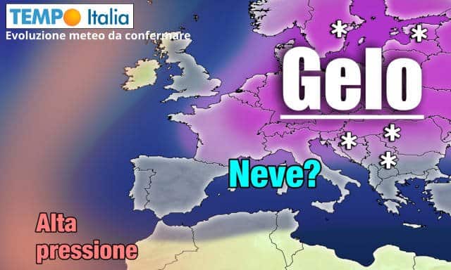 METEO al 17-18 Febbraio, incombe il GELO. Repentino cambiamento 29 METEO al 17-18 Febbraio, incombe il GELO. Repentino cambiamento
