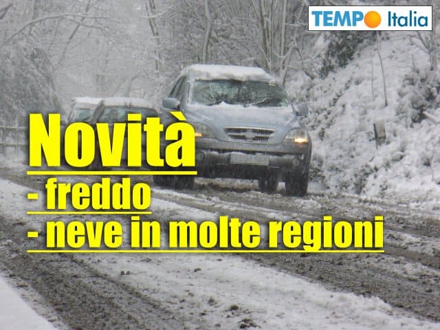 Meteo al 14-15 Gennaio: imponente freddo invernale, neve anche verso il Nord Italia 21 Meteo al 14-15 Gennaio: imponente freddo invernale, neve anche verso il Nord Italia