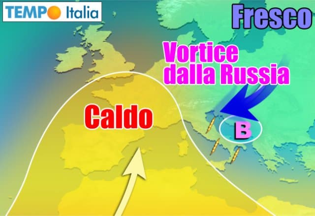 METEO al 18 Settembre, PEGGIORA da est con FREDDO su Europa