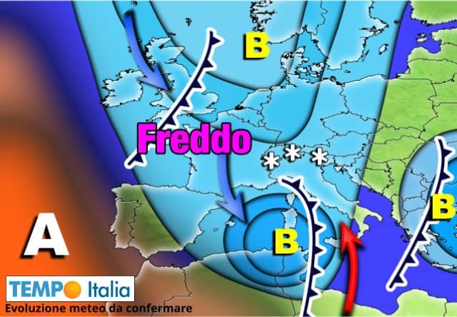 METEO al 25 Ottobre, porte aperte al MALTEMPO atlantico e al FREDDO 46 METEO al 25 Ottobre, porte aperte al MALTEMPO atlantico e al FREDDO