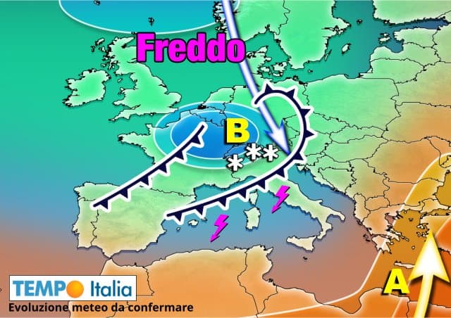 METEO al 16 Ottobre, porte spalancate al MALTEMPO dell’Atlantico