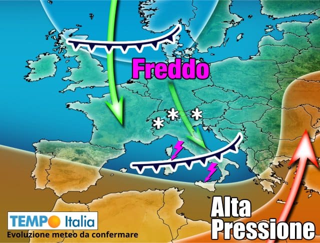 METEO al 15 Ottobre, AUTUNNO sale in cattedra con vario MALTEMPO