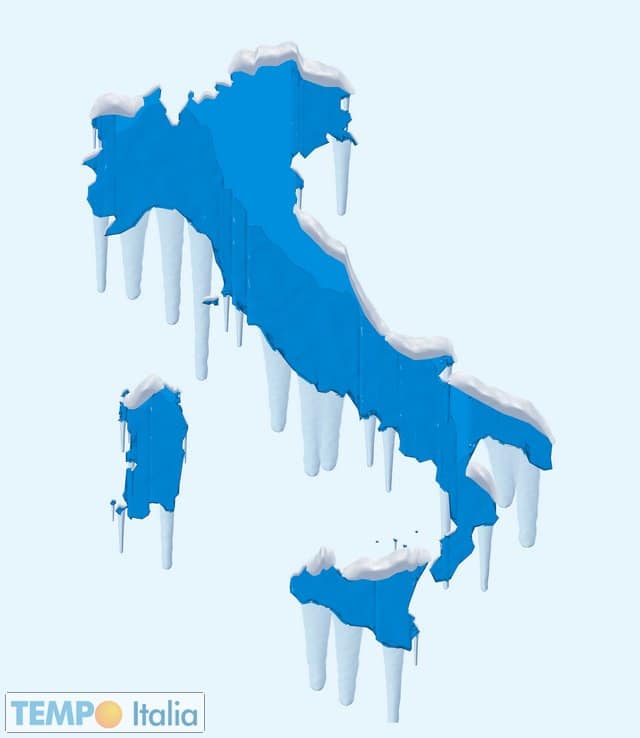 METEO ITALIA: raffronto Nord e Sud sul freddo che farà 34 METEO ITALIA: raffronto Nord e Sud sul freddo che farà