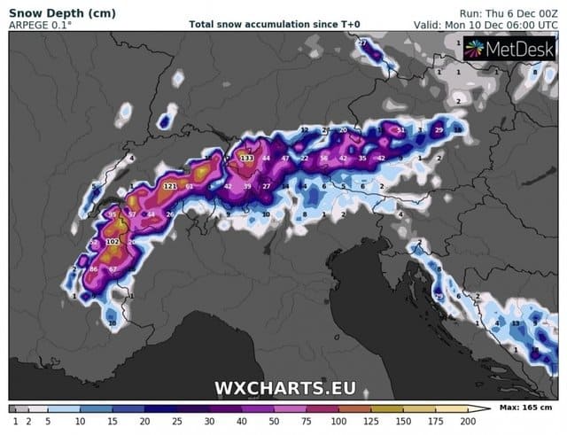 Meteo Alpi, attese bufere di neve 3 Meteo Alpi, attese bufere di neve