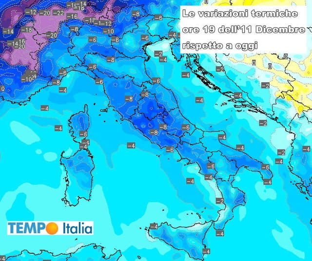 Meteo prossima settimana: ribaltone con crollo temperature 25 Meteo prossima settimana: ribaltone con crollo temperature