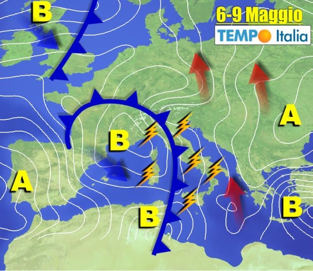 METEO verso il 10 Maggio, eccessi di CALDO ma anche FRESCO con TEMPORALI 5 METEO verso il 10 Maggio, eccessi di CALDO ma anche FRESCO con TEMPORALI