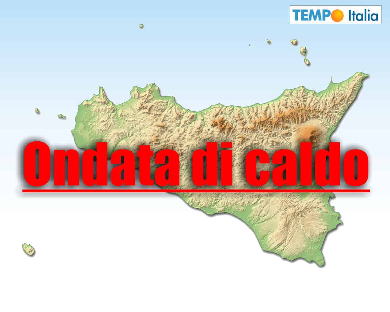 Meteo Sicilia ondata di caldo.