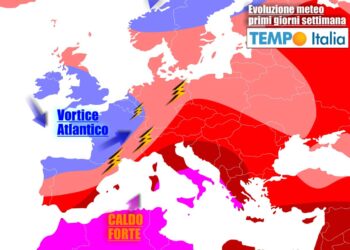 Italia contesa tra caldo e temporali