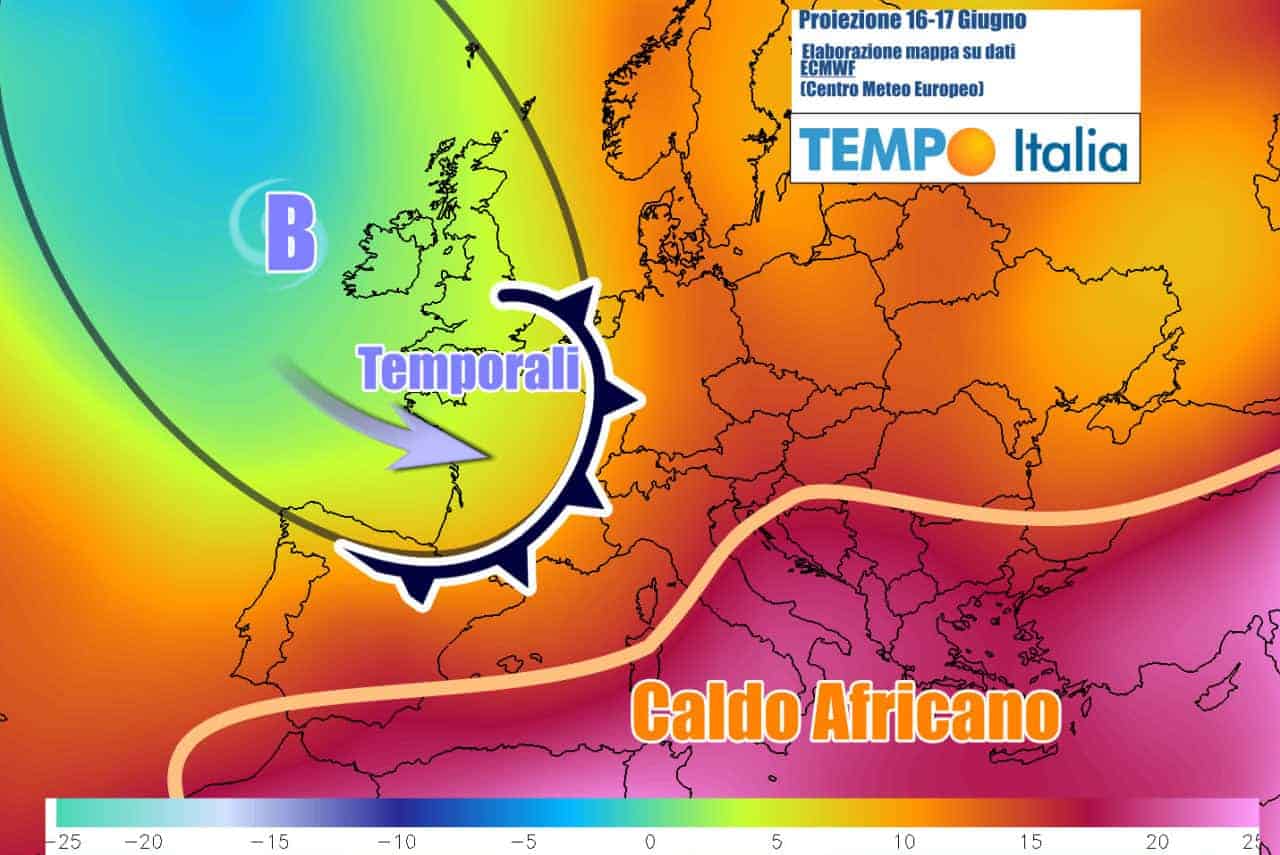 Novità meteo in arrivo nel corso della nuova settimana
