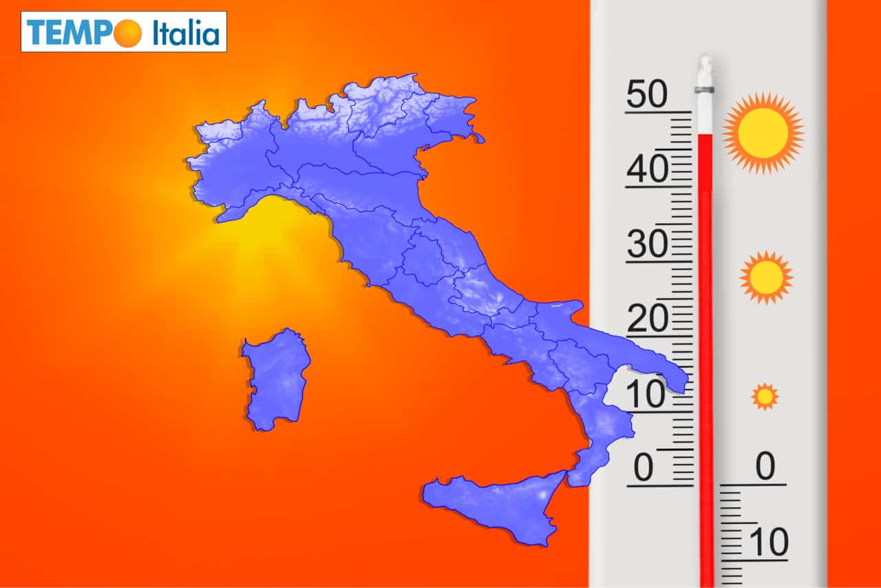 meteo con ondata di caldo record sino 46 gradi