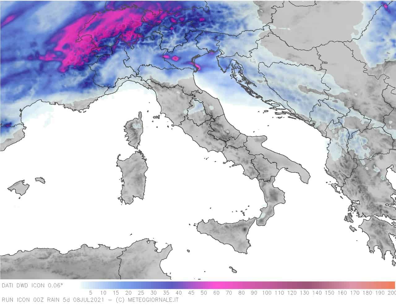 Tutto sul forte maltempo atteso domenica: previsioni meteo