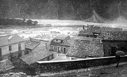 Il record di pioggia storici in Europa sono in Italia. Video Meteo di un’alluvione catastrofica