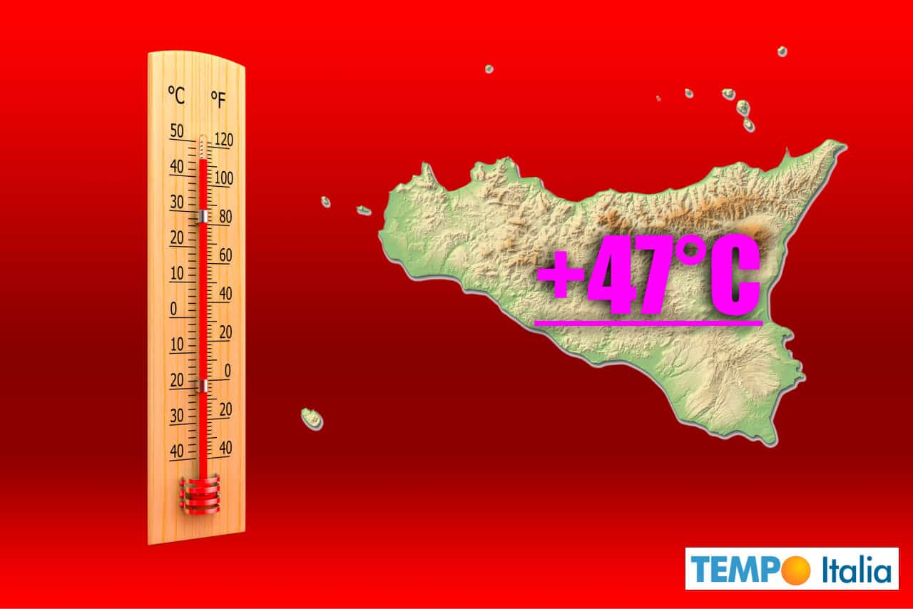 meteo sicilia caldo record