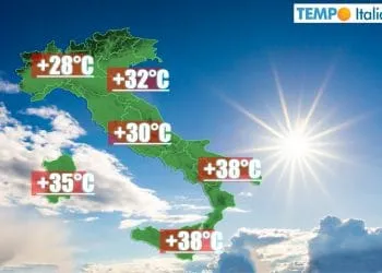 temperature massime in italia