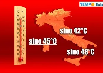 temperature massime italia