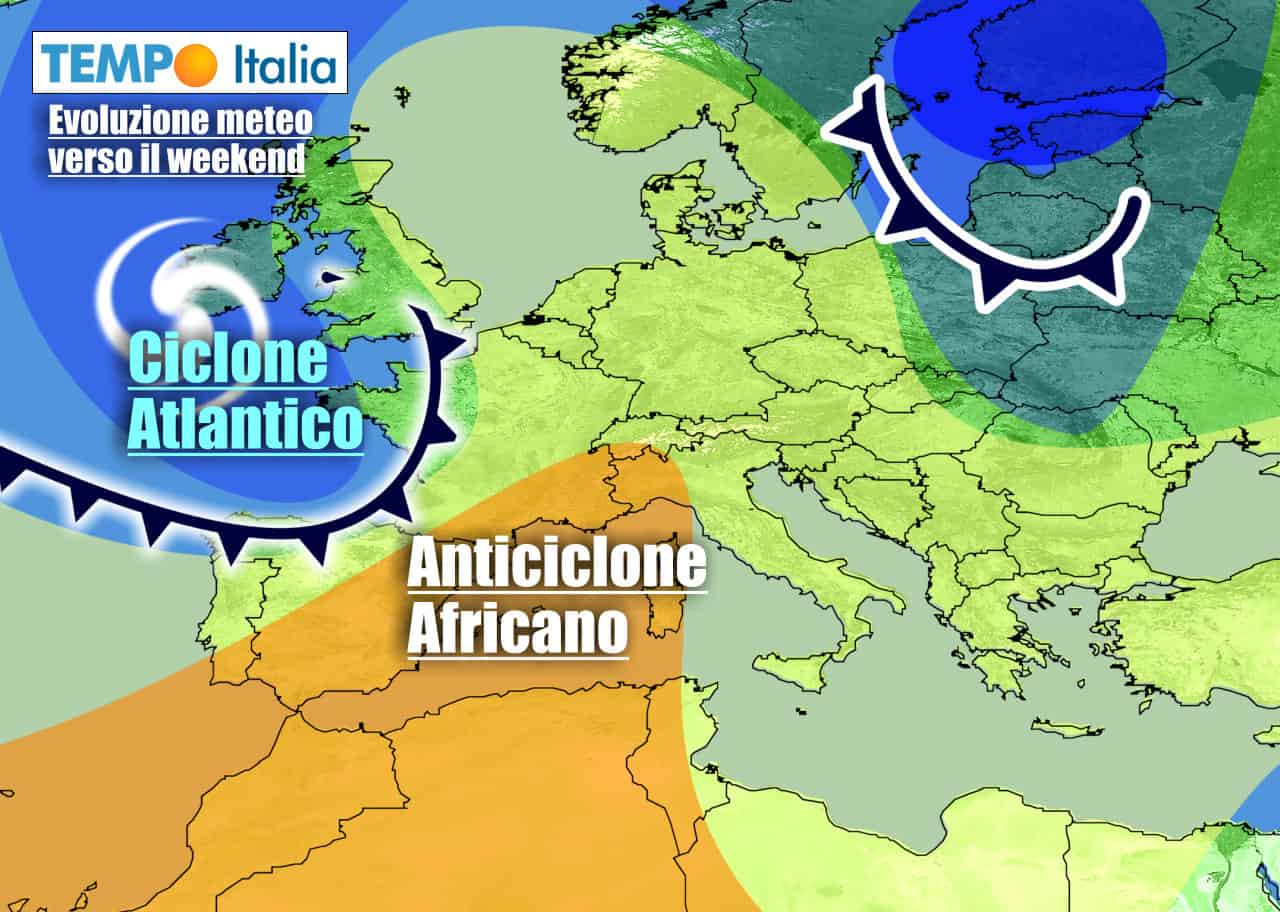 L'anticiclone non sembra intenzionato a durare troppo a lungo
