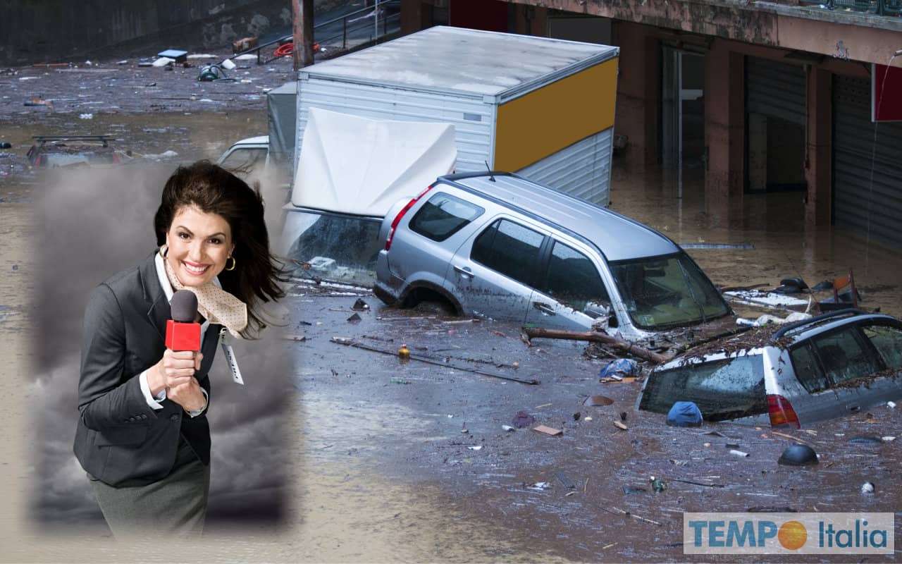 temporali simil tropicali nel meteo estremo