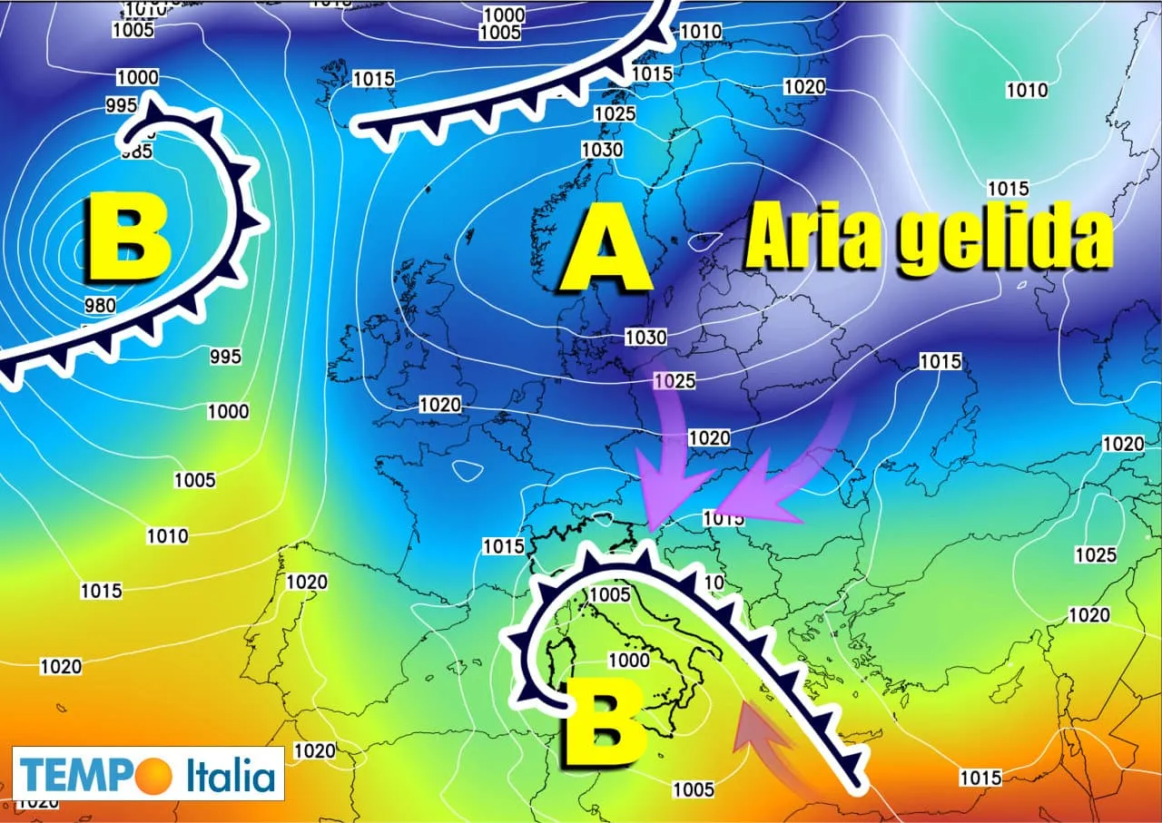 evoluzione meteo