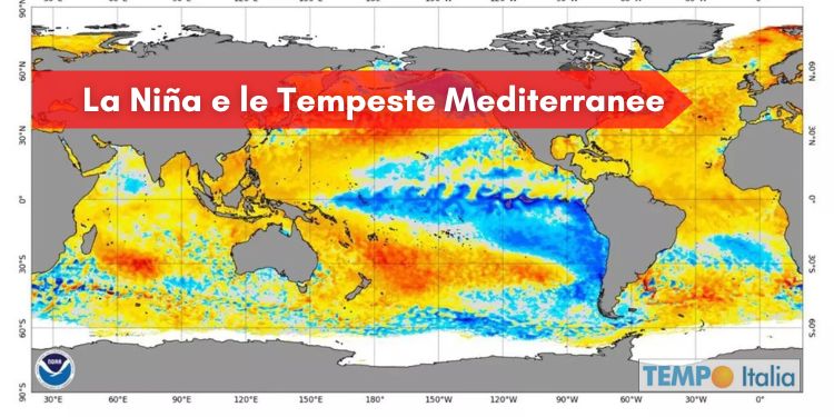 La Niña, meteo da Settembre le tempeste nel Mediterraneo, rischio alluvioni