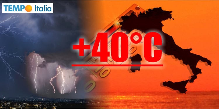 Meteo della settimana a rischio 40 gradi. Possibile durata del caldo