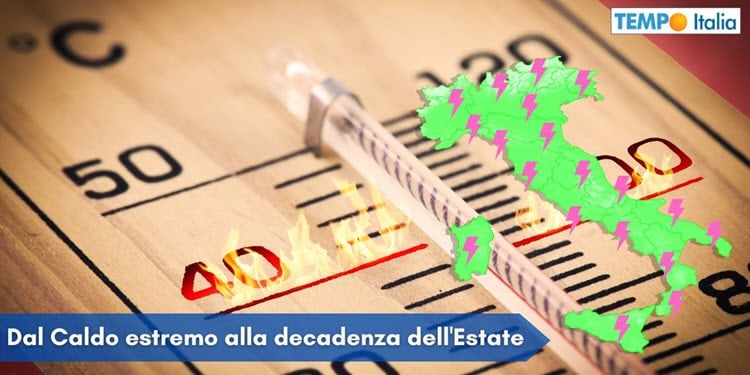 Meteo 15 giorni: caldo esagerato, ma con decadenza estiva. Dubbi su piogge