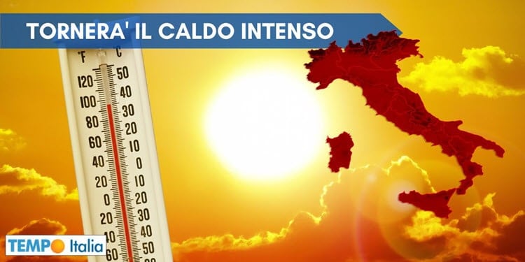 Colpo di coda del caldo: meteo di fine Agosto di nuovo da fornace africana