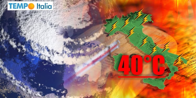 Meteo Italia 7 giorni: weekend con temporali al Centro-Nord, grande caldo africano pronto al ritorno