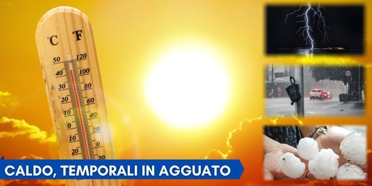 Meteo 7 giorni: fine Estate tropicale, gran caldo e temporali. Poi il freddo