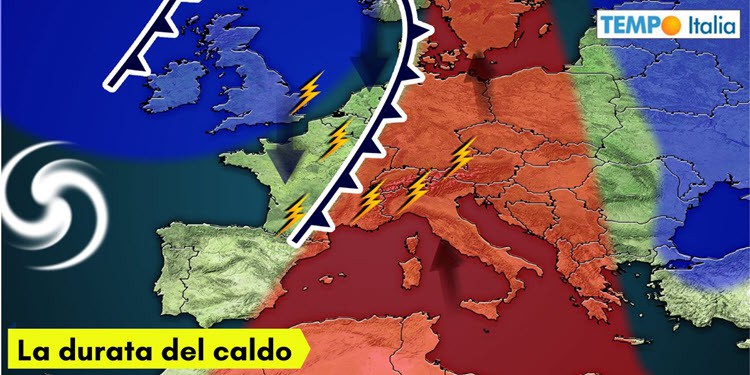 Meteo molto caldo, ma con intrusione di forti temporali. Estate infinita, per ora