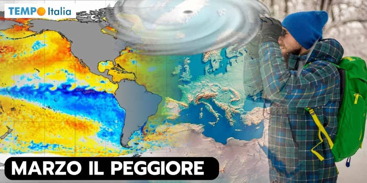 Sconquasso atmosferico, Marzo dal meteo peggiore dei mesi precedenti