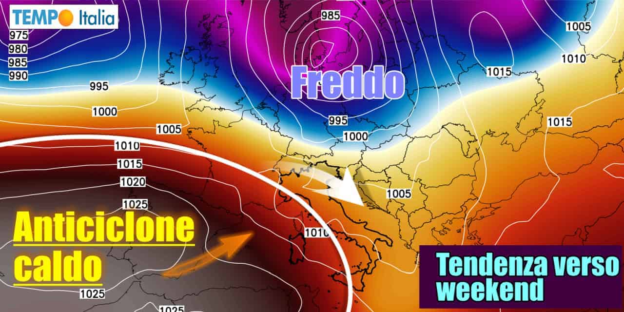 Meteo Italia: qualche pioggia e stop al freddo, in vista grandi cambiamenti