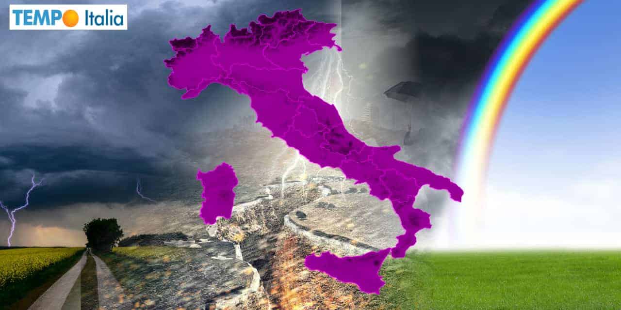 Meteo Italia: acquazzoni sino a Pasquetta, poi breve pausa