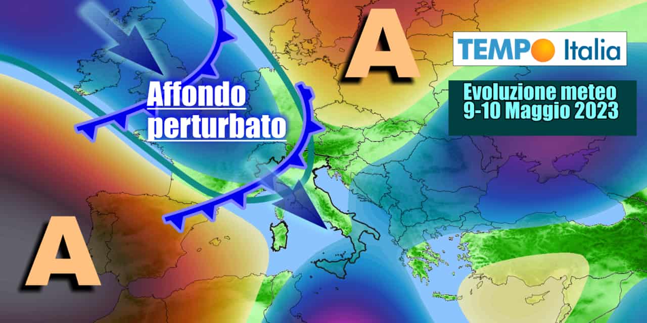 Perturbazioni verso l'Italia innescheranno una circolazione ciclonica