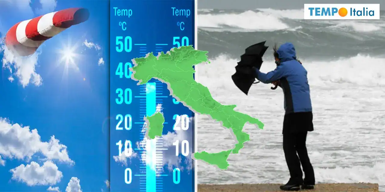 Meteo: arriva un anticipo d’Inverno con venti gelidi e 10 gradi in meno