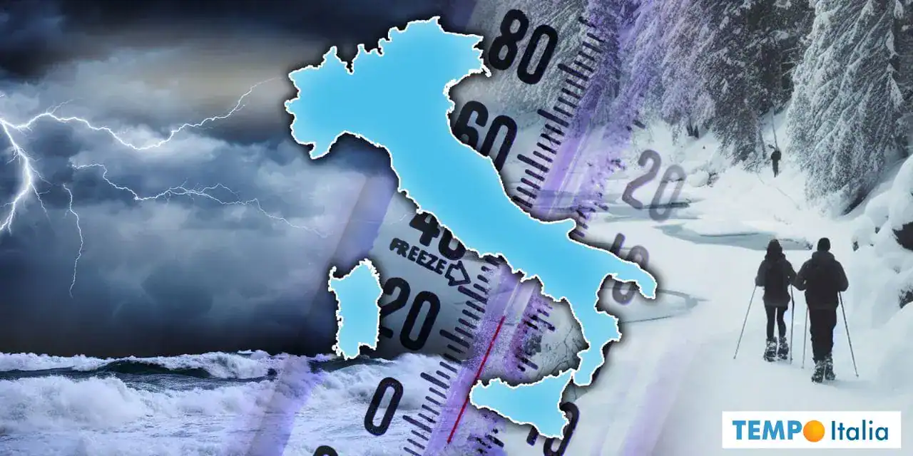 Meteo, ecco perché il freddo e la neve stanno puntando l’Italia!