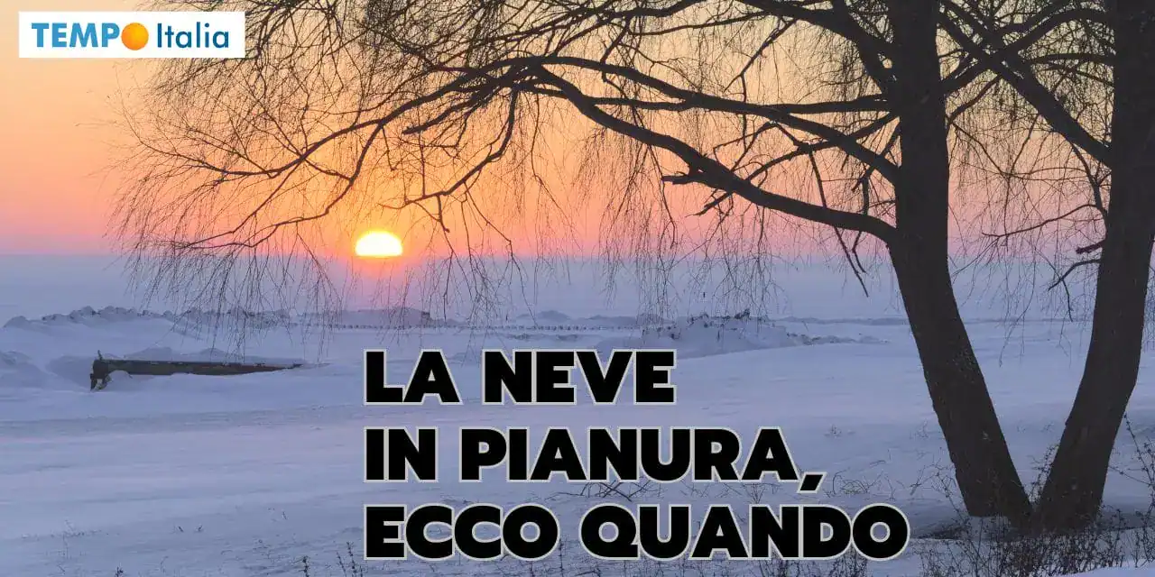 Ecco quando arriverà la neve a bassa quota: previsioni meteo in arrivo! 9 Ecco quando arriverà la neve a bassa quota: previsioni meteo in arrivo!