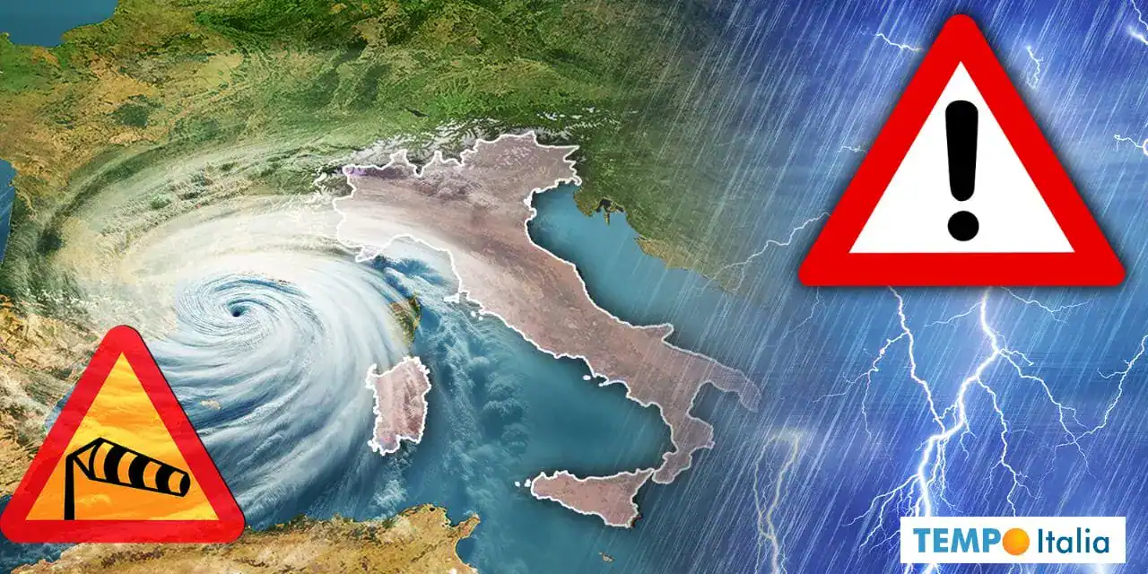 Meteo Italia: ciclone in arrivo con venti forti e piogge anche torrenziali 23 Meteo Italia: ciclone in arrivo con venti forti e piogge anche torrenziali