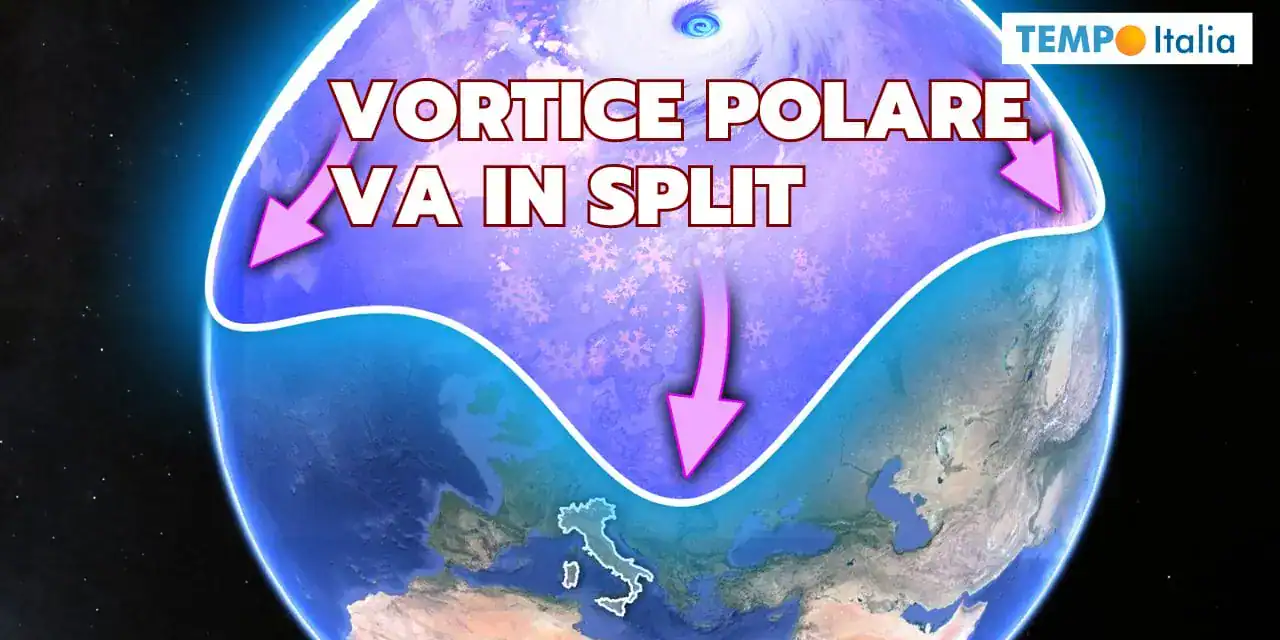 Attenzione: il Vortice Polare si è spaccato, ci saranno ripercussioni 22 Attenzione: il Vortice Polare si è spaccato, ci saranno ripercussioni