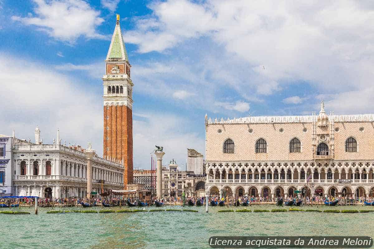 Previsione meteo Venezia: nubi e piovaschi oggi, poi sereno e ventoso